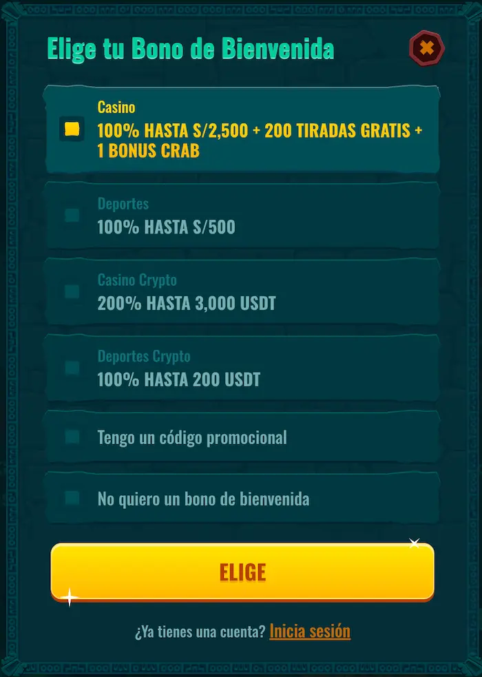 Spinanga Casino reg